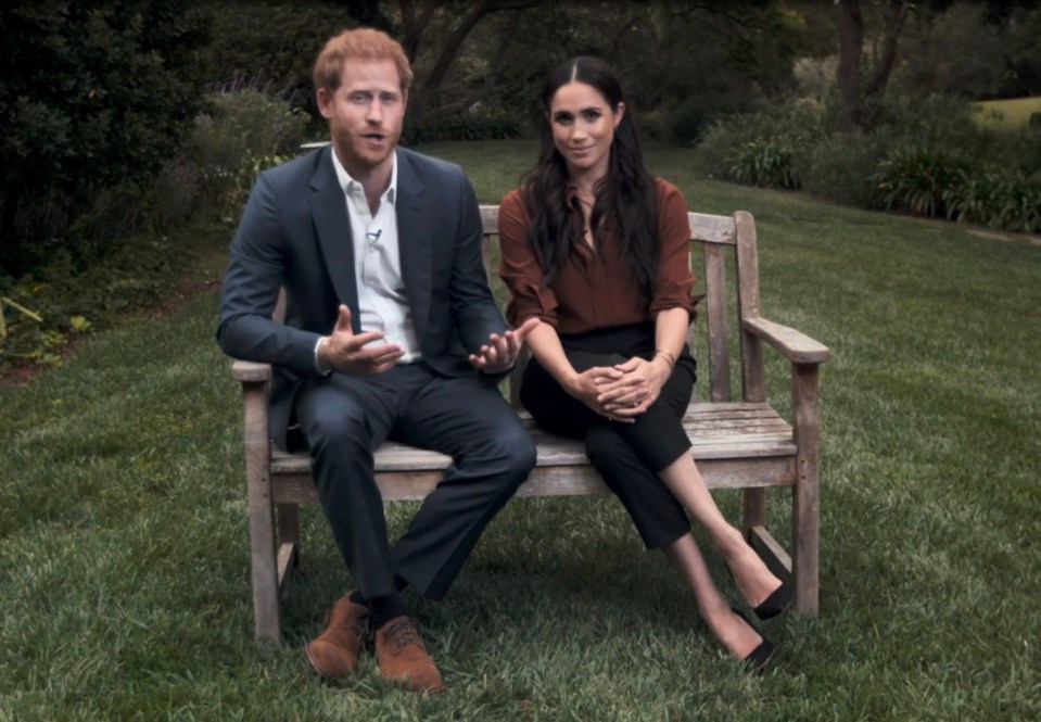 Harry and Meghan's comments on the US presidential election being 'the most important of our life' could be a violation of their Megxit terms, royal aides fear