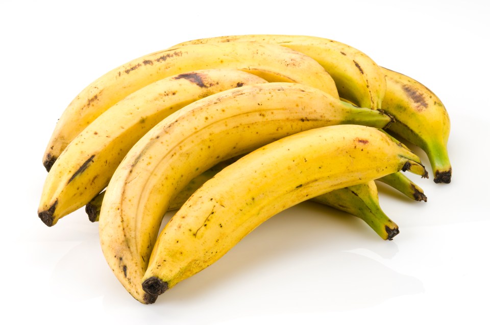 While plantains are closely related to bananas, Amanda says they're actually counted as a starchy carbohydrate