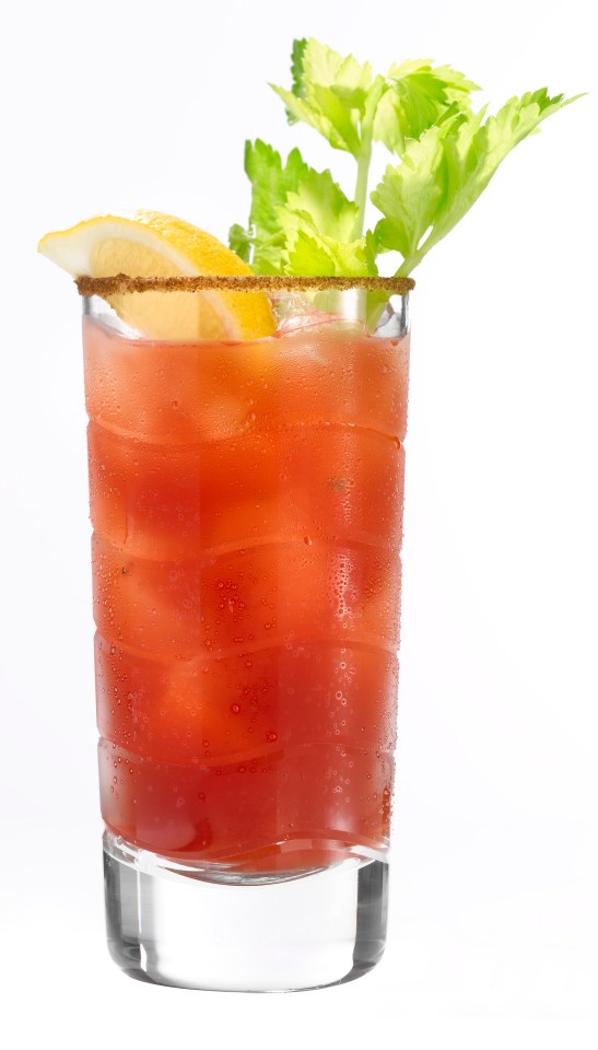 Even with a big stick of celery, a Bloody Mary doesn't make the cut