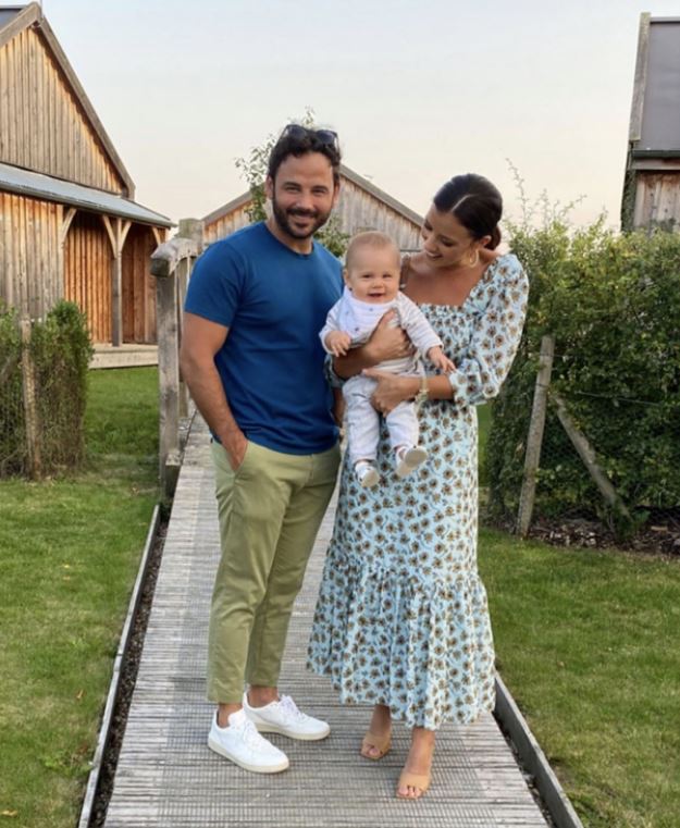 Lucy and Ryan headed off on a relaxing Suffolk retreat getaway with baby Roman