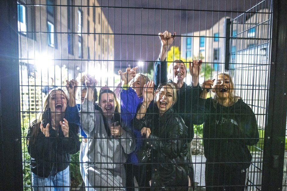 Students at Manchester Metropolitan University are paying full tuition fees while being trapped in their halls