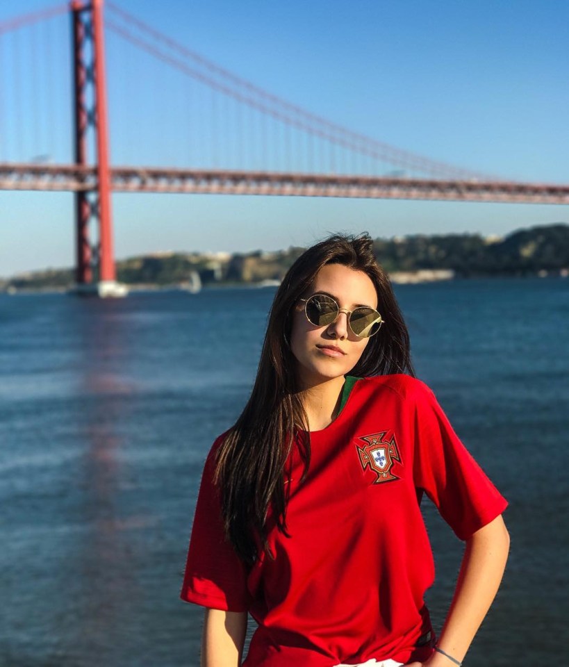 A keen football fan, Dias wears the Portuguese national jersey with pride