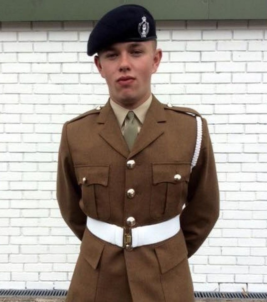 Trooper Sion Rosier was described as a 'good soldier' by Army bosses