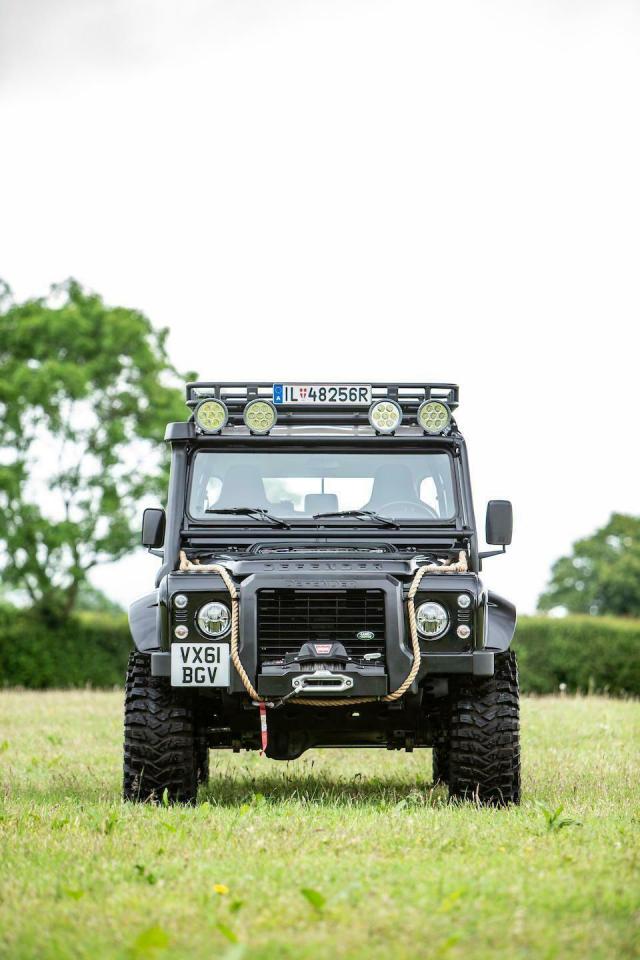 This special edition Land Rover Defender is being sold on eBay for £265,000