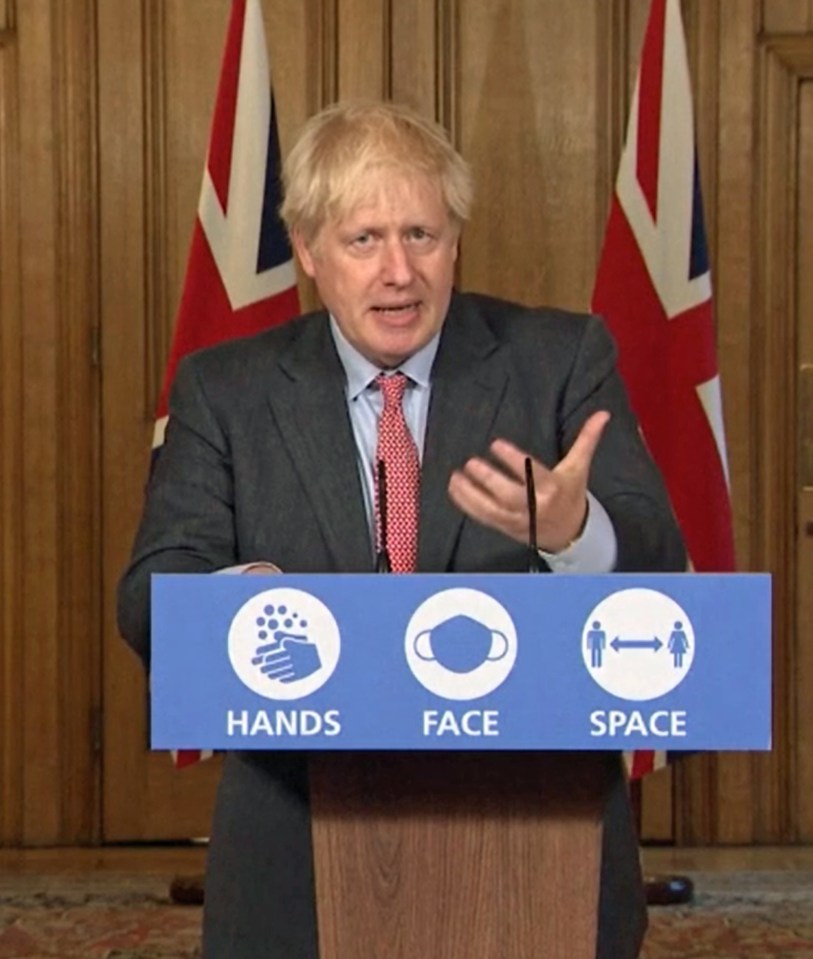 Boris Johnson has increased the fines for not wearing masks to £200