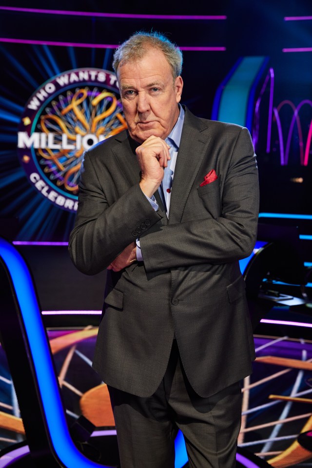  Who Wants To Be A Millionaire is hosted by Jeremy Clarkson