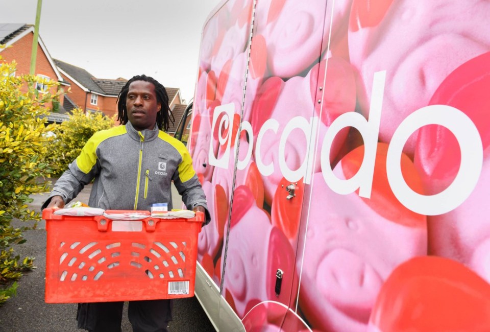  Ocado launched its partnership with Marks and Spencer this morning