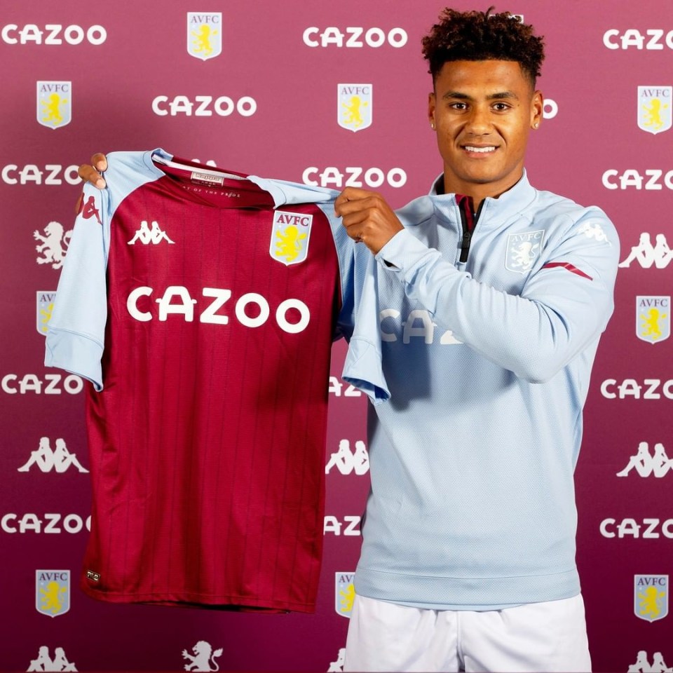 Ollie Watkins has joined Aston Villa from Brentford