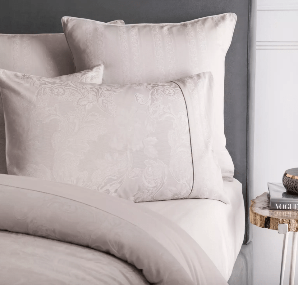 These beautiful pillow cases could be a nice upgrade to your bedroom