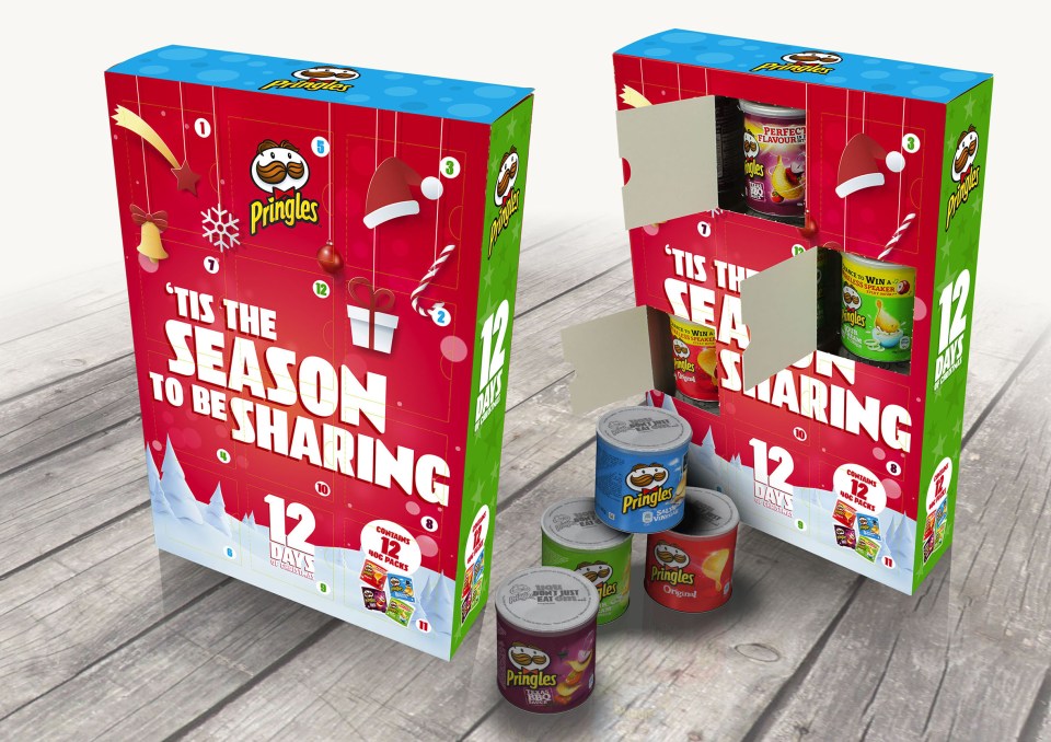 The Pringles advent calendar is back at B&M