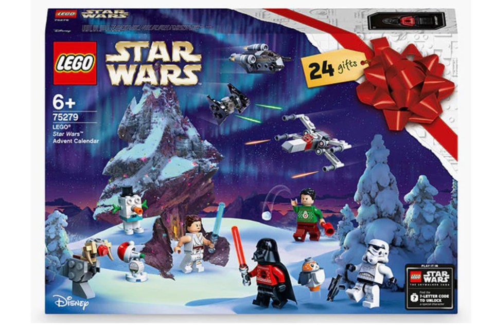 You can already buy Star Wars advent calendars in shops across the UK