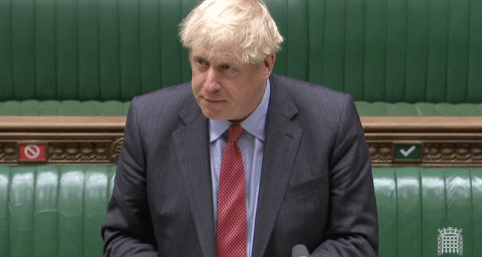 Boris Johnson announced new measures to stop the virus spreading 