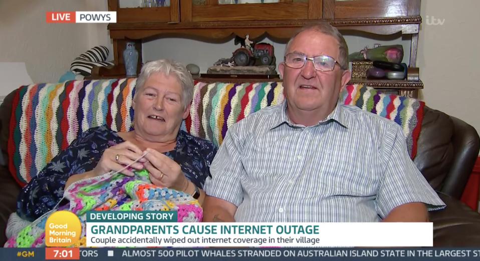 The Welsh husband and wife on today's Good Morning Britain