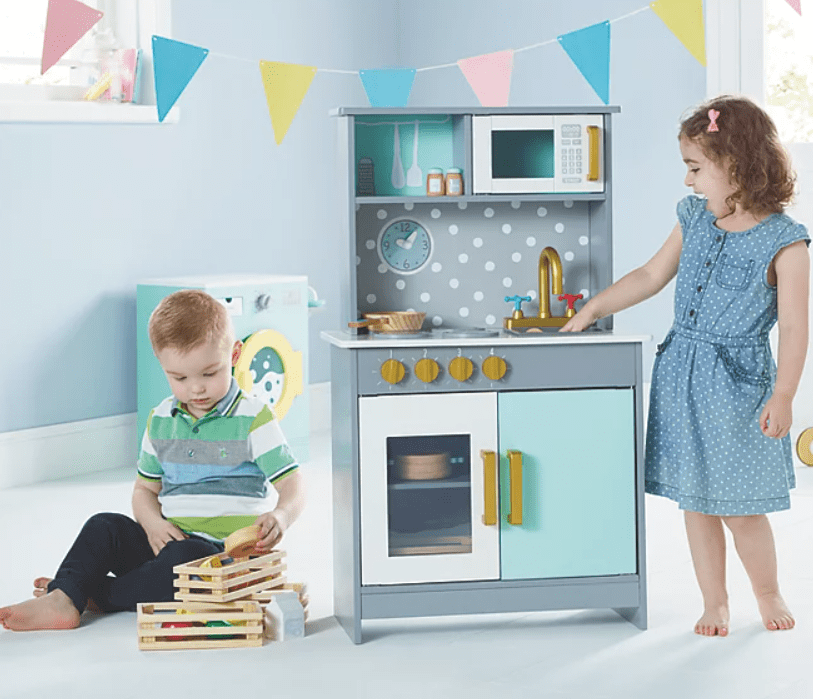 If your child likes being in the kitchen, this wooden set could be the perfect gift