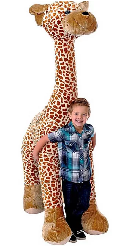 You'll want to make sure you've got enough space for this giant giraffe