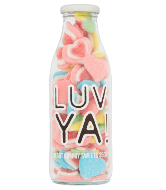 Tuck into fizzy hearts with this sweet jar