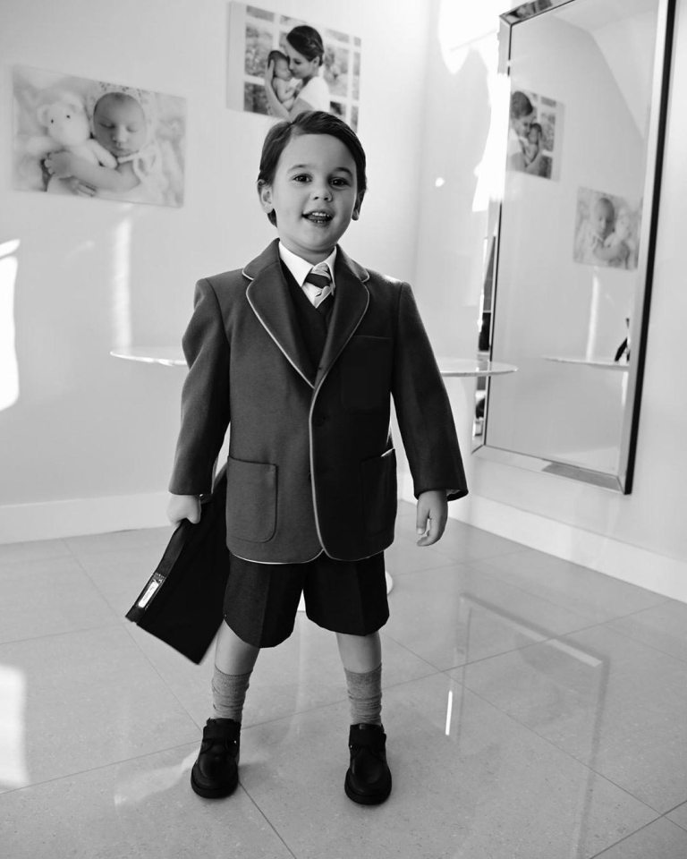 Sam Faiers admitted she broke down on son Paul's first day of school