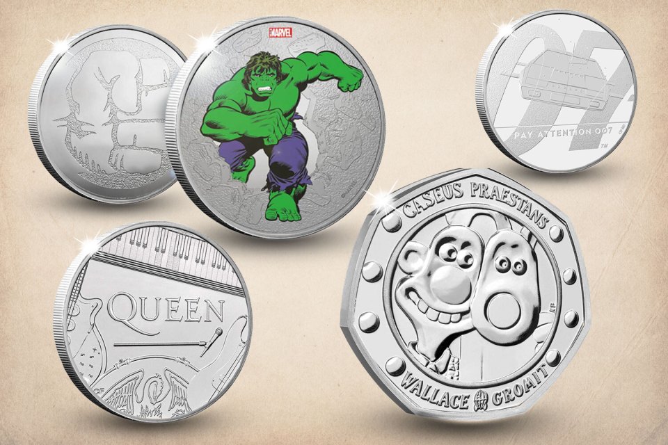 A special Hulk coin will please Marvel fans