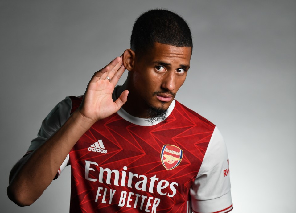 Big things are expected of French defender William Saliba at the Emirates