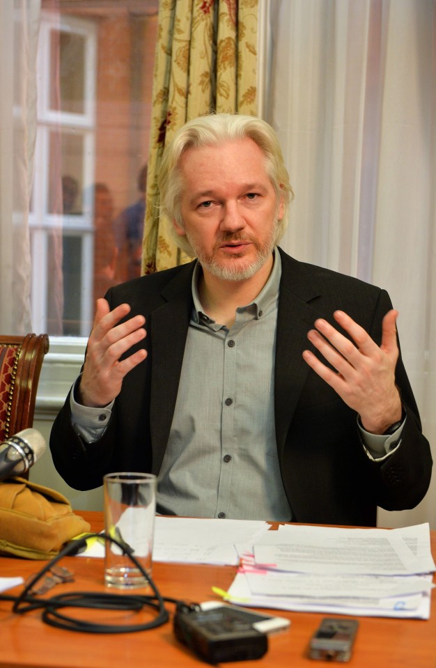 Assange is fighting extradition to the US where he faces allegations of a computer hacking plot