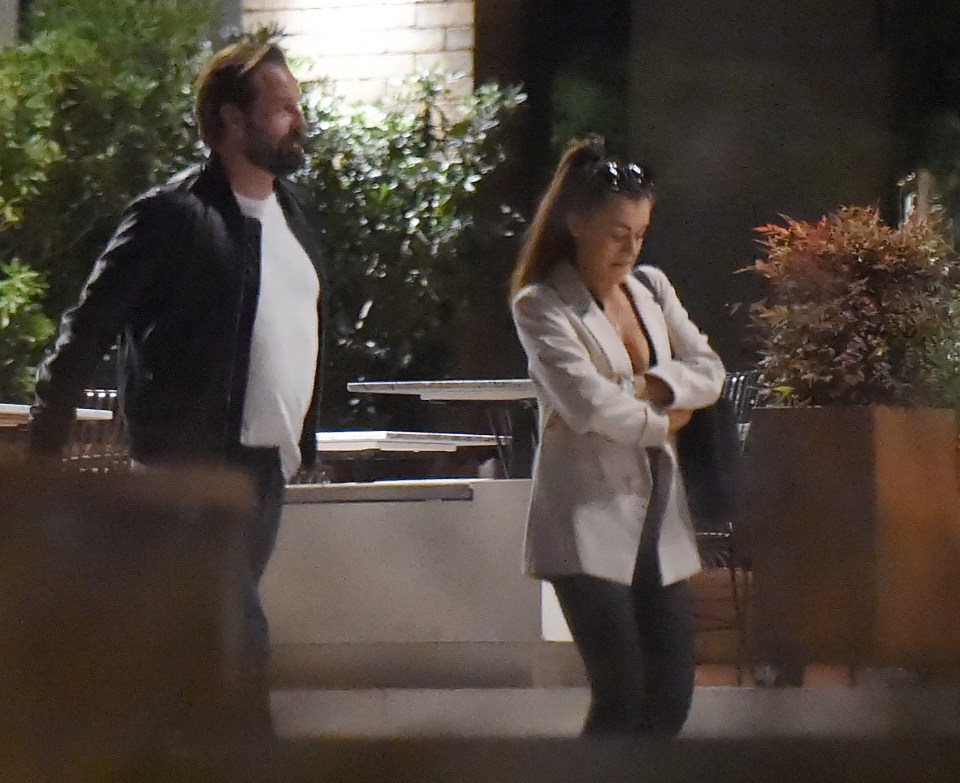 Alfie, 46, was seen on a date with Liv Knight-Butler, 25, at a swanky West London restaurant