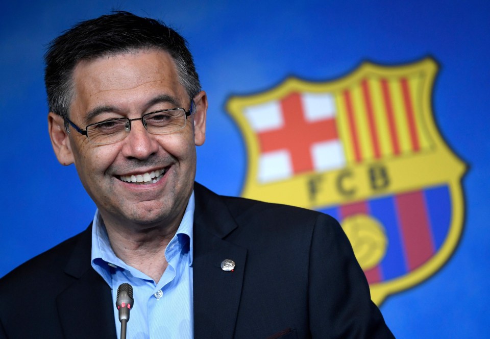 Current president Josep Maria Bartomeu is due to stay in office until March next year after tough negotiations over Lionel Messi