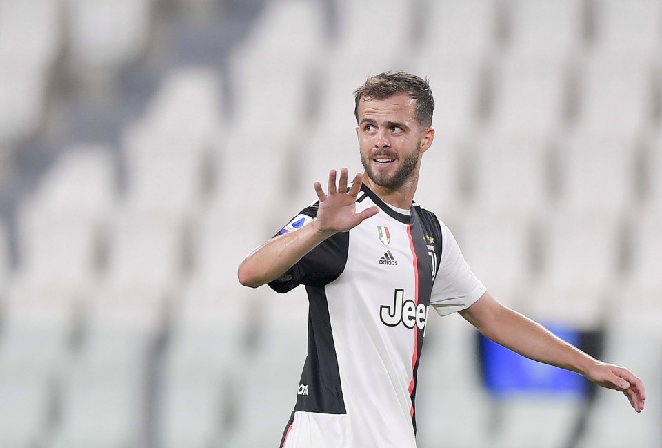 Miralem Pjanic waved goodbye to Juventus this summer