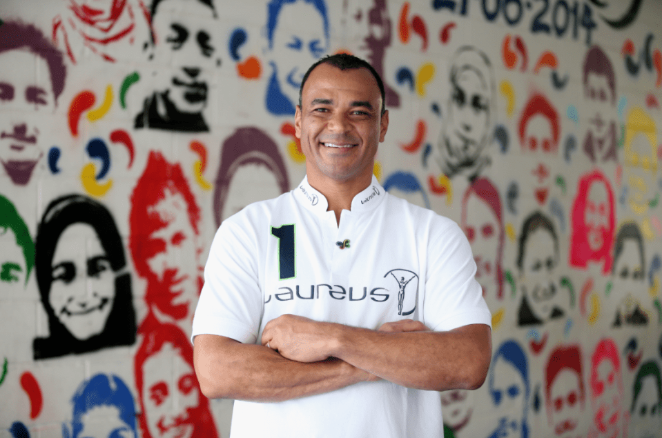  Cafu is a long-term ambassador for Laureus, supporting their worldwide charity endeavours