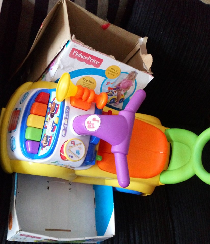 One woman got this Fisher Price bike for mere pennies - perfect for Christmas