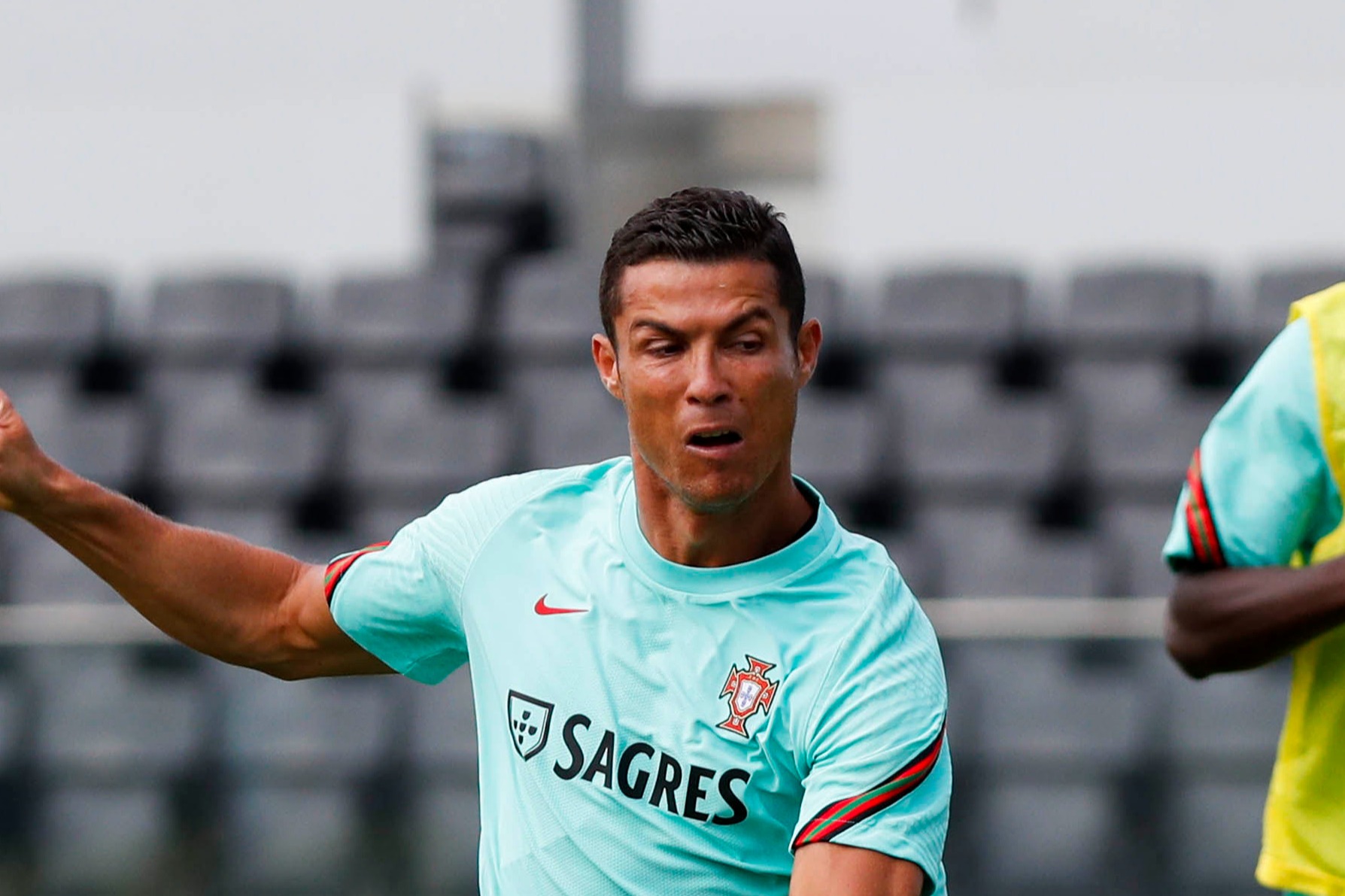 Cristiano Ronaldo is on a course of antibiotics after succumbing to a toe infection