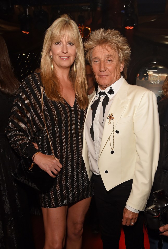 Penny said her husband Sir Rod Stewart has been very understanding