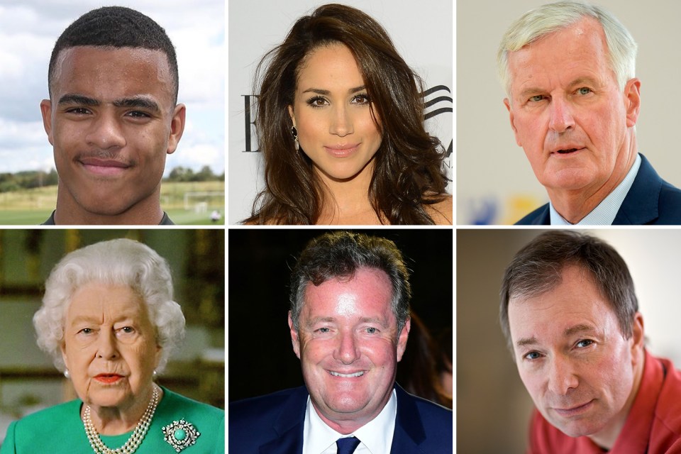 Tony Parsons would invite Mason Greenwood, Meghan Markle, Michel Barnier, the Queen and Piers Morgan