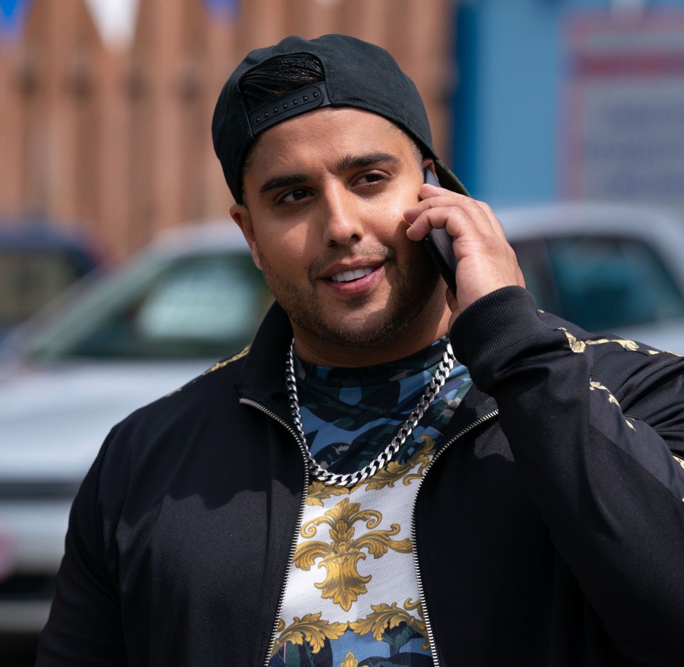 Amar Adatia's EastEnders character will go out with a bang next month