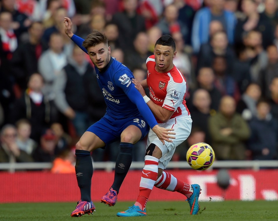 Garbutt made 12 appearances for the Toffees