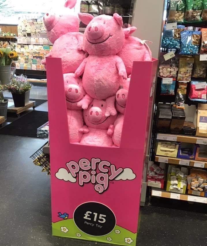 Shoppers are going wild for giant Percy Pig toys from M&S