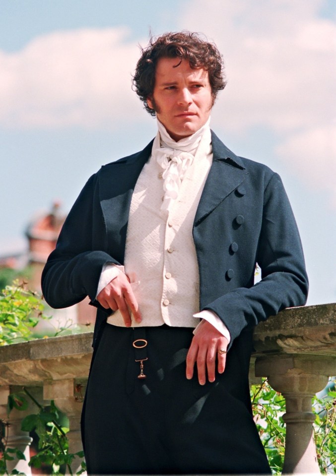 Colin Firth played Mr Darcy in 1995