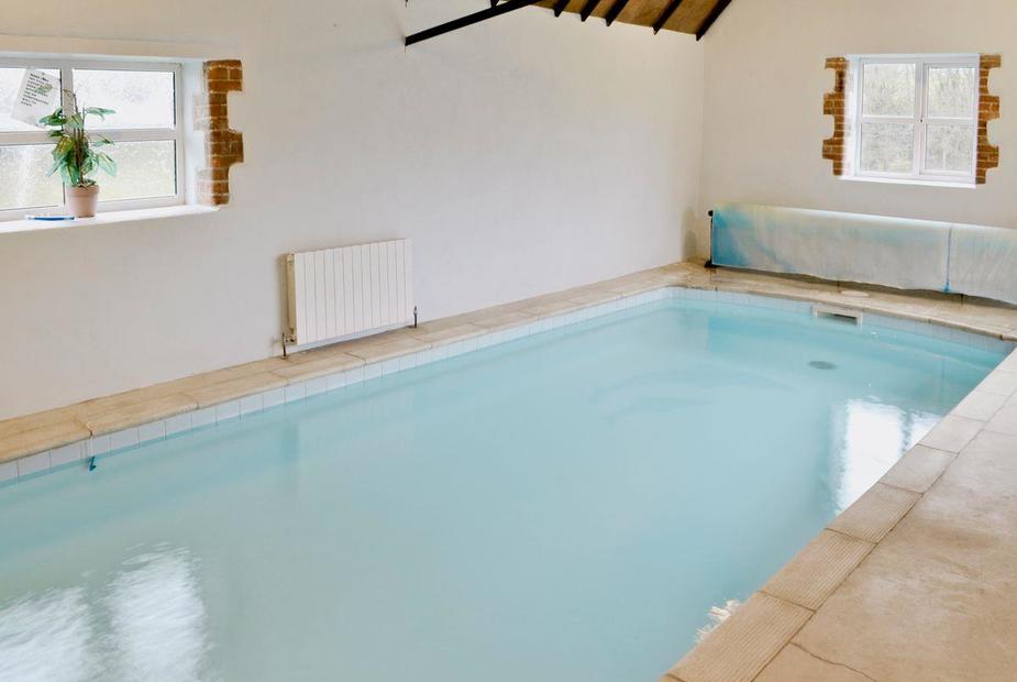 Another indoor pool property, guests have full use of it