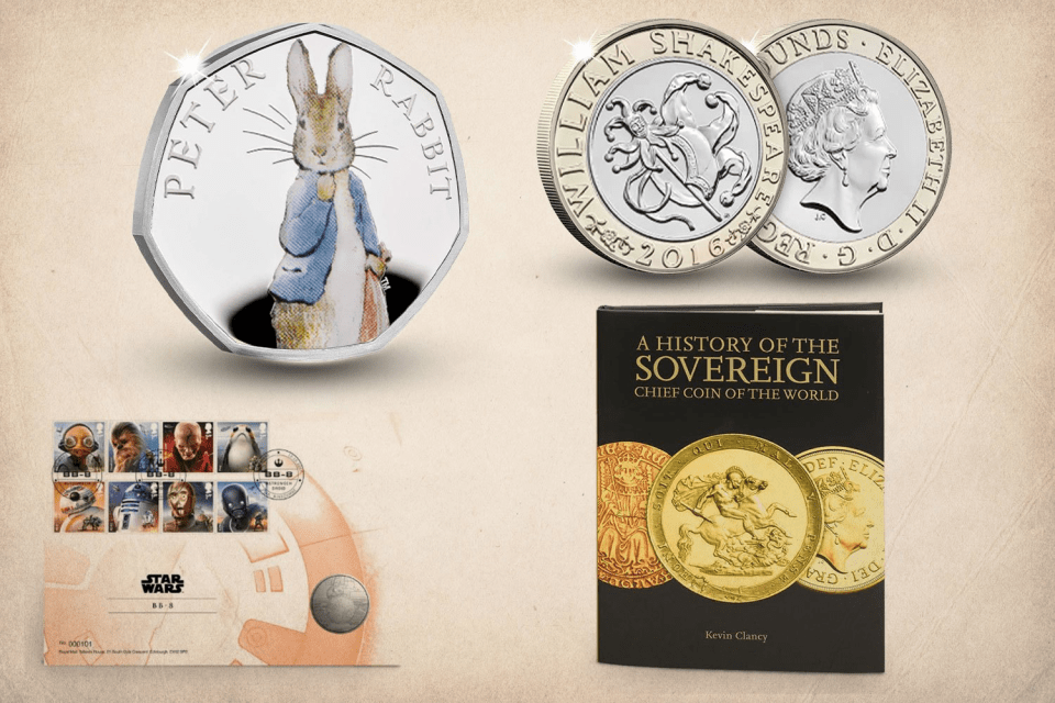 You can get a special coin for Peter Rabbit fans