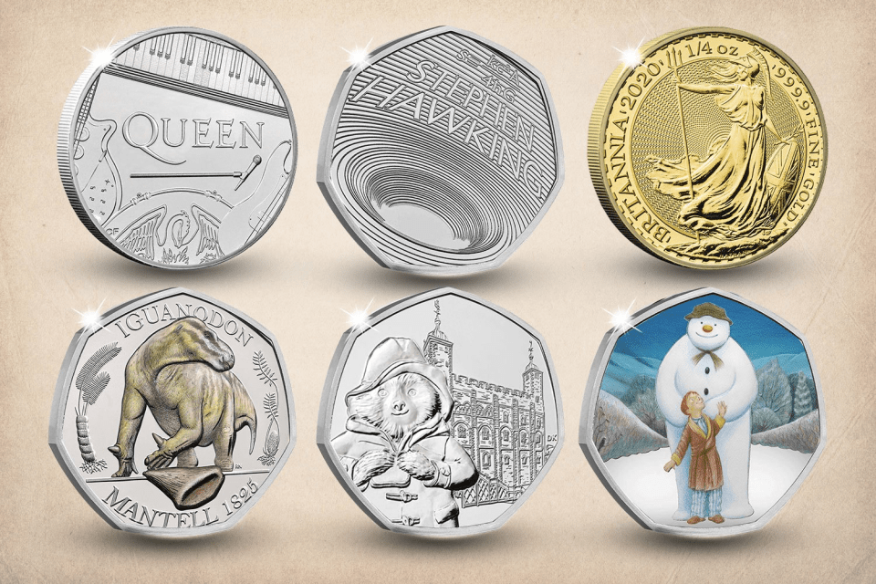 You can now buy special edition coins at the official The Royal Mint Website