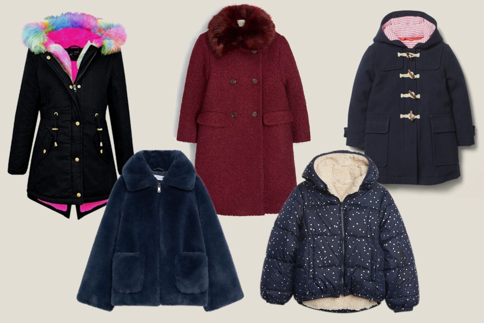 The best girls' coats combine style and function to perfection