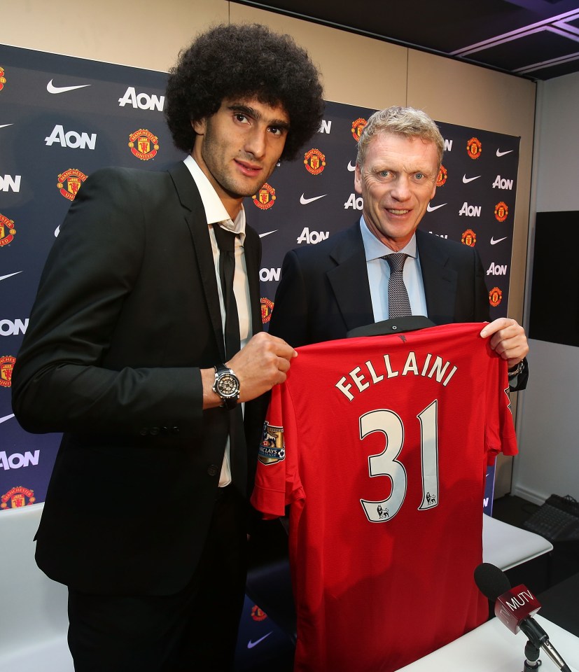 The Scot instead signed Marouane Fellaini from Everton