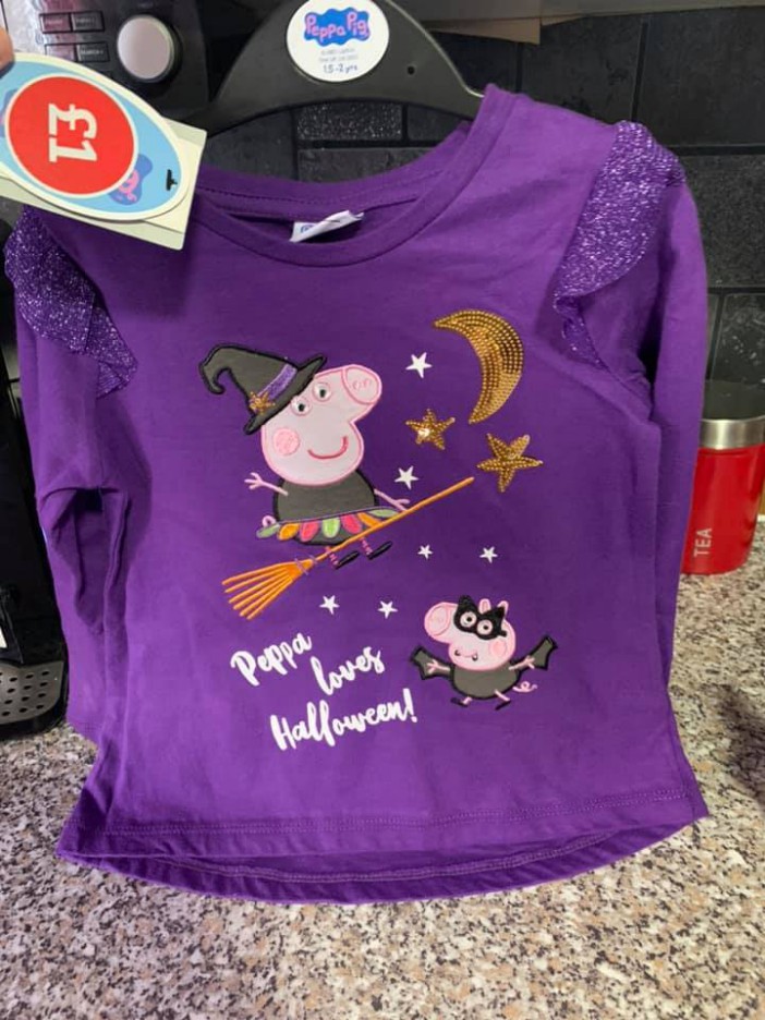 One mum spotted the bargain Peppa Pig top in Sainsbury's