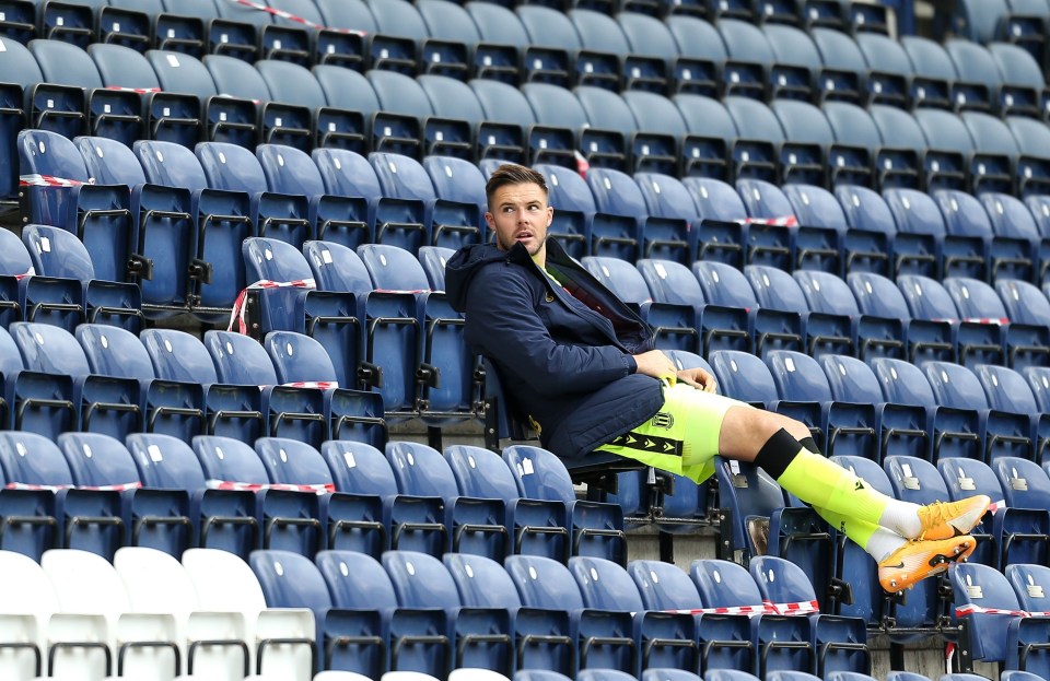 Butland was on the bench for Stoke's first four games this season