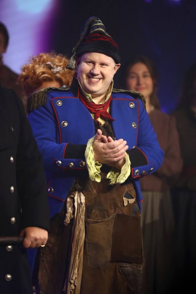 Matt performed as part of the cast of Les Mes