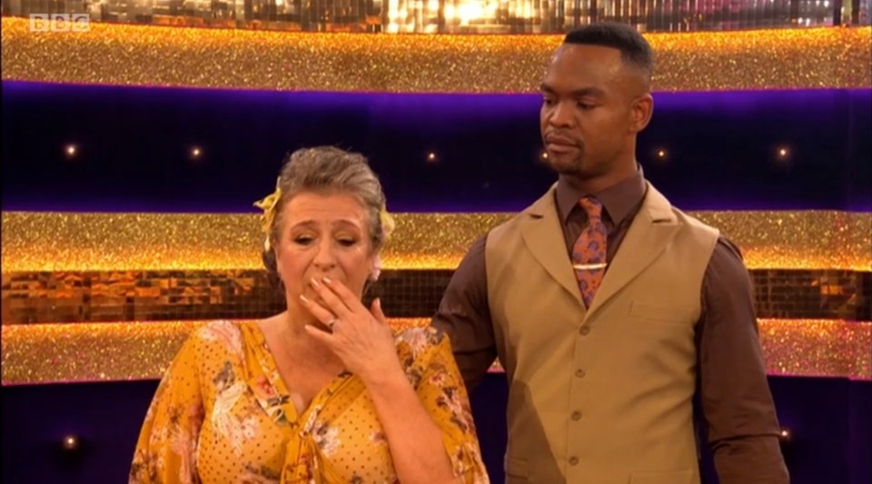 Caroline Quentin shed tears of joy after her first dance on Strictly