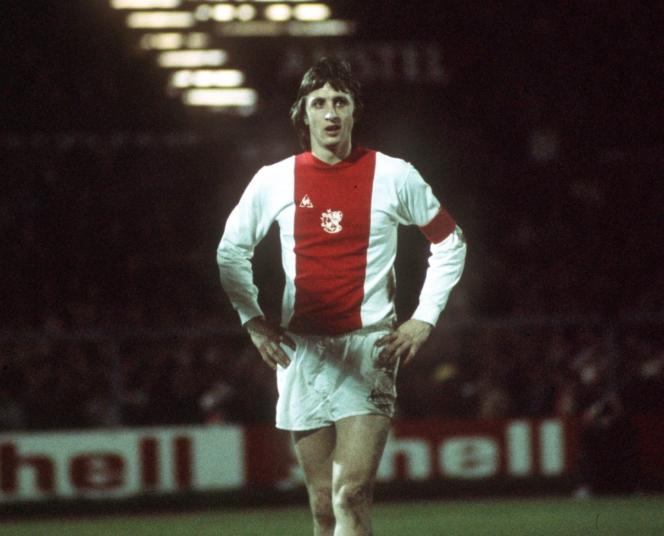 Maxim's mum's uncle is Dutch legend Johan Cruyff