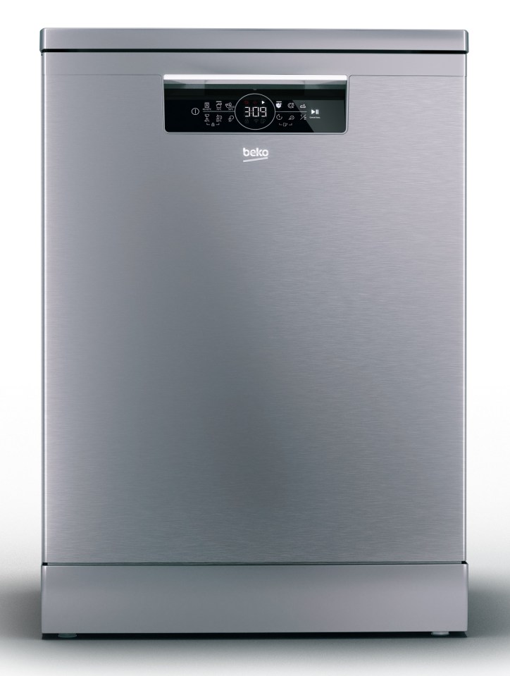 HygieneShield dishwasher uses steam mist so each dish surface is hygienic