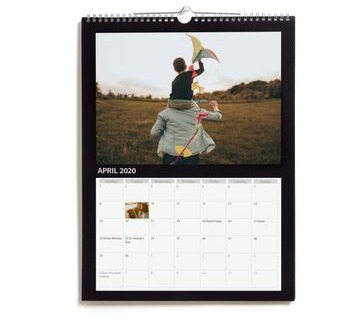 Normally the price for a wall calendar starts at £17.99