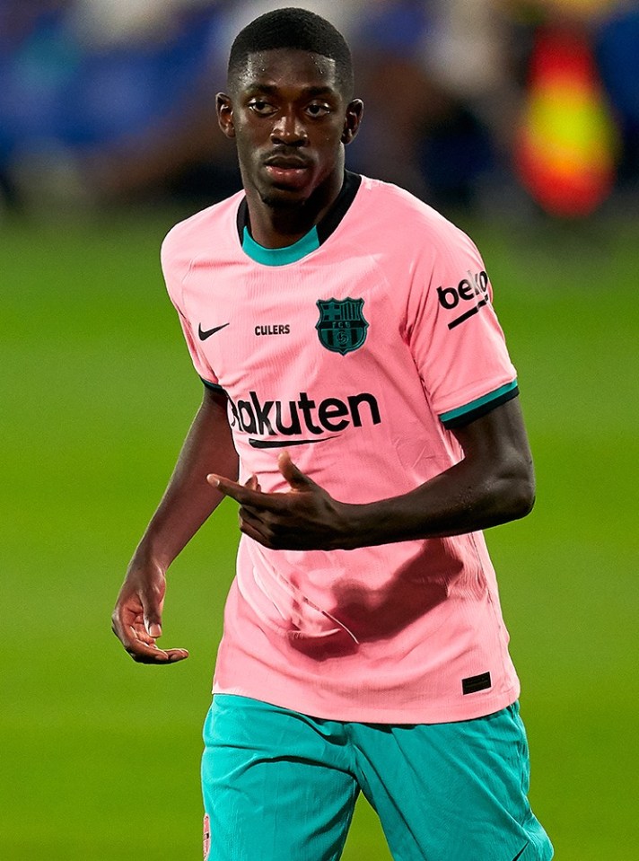 Ousmane Dembele decided against a move to Old Trafford