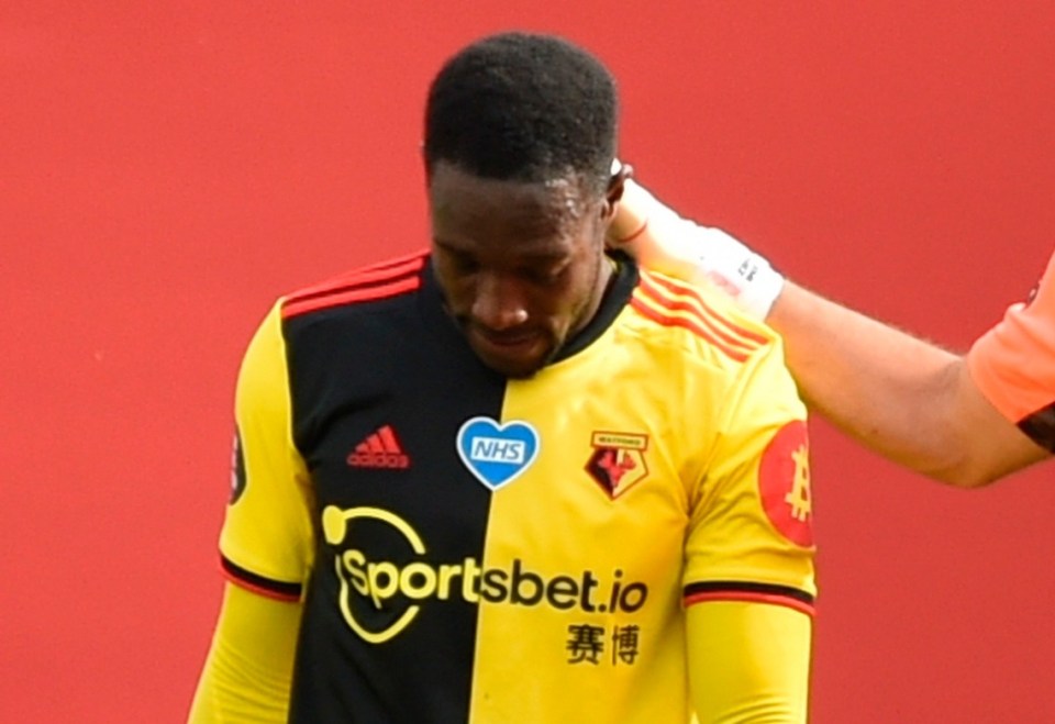 Welbeck has been allowed to leave relegated Watford